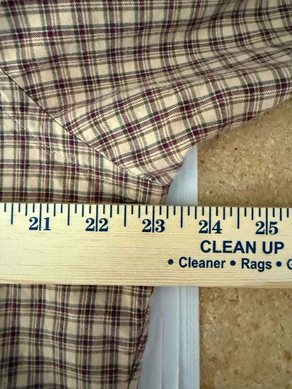 Ralph Lauren Classic Fit Plaid Button Down Shirt Size L - Picture 6 of 6